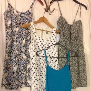 SET OF 4 SPRING DRESSES SMALL